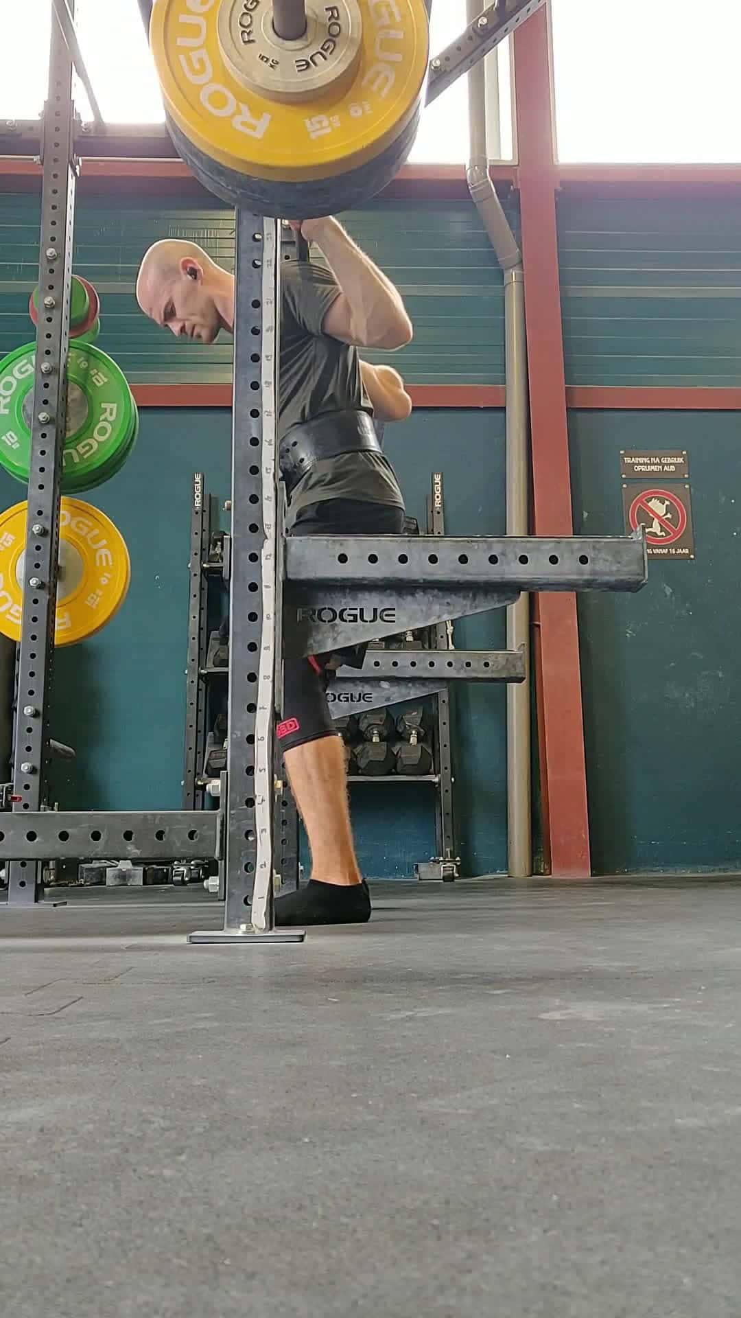 Cover for Squat form check: 140kg for 3 reps at 73kg bodyweight 💪 #SquatChallenge #StrengthTraining #FormCheck