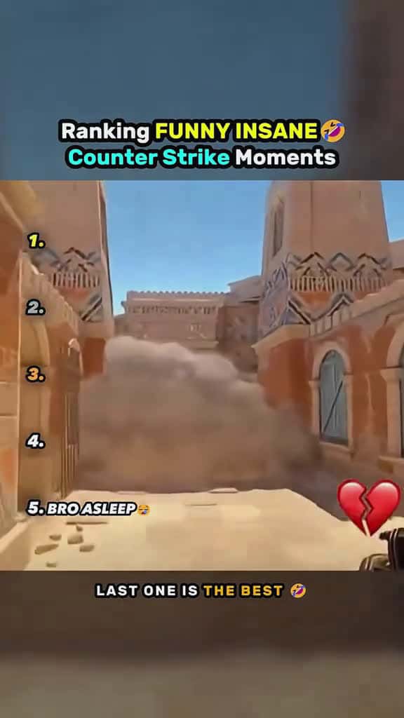 Cover for Funny Counter Strike Moment! 🤣 #shorts #counterstrike2 #counterstrike #cs2 #cs #csfunny #foryoupage#fypシ#fypシ゚viral#fypage#foryourpage#foryou#fyp#viral 😠