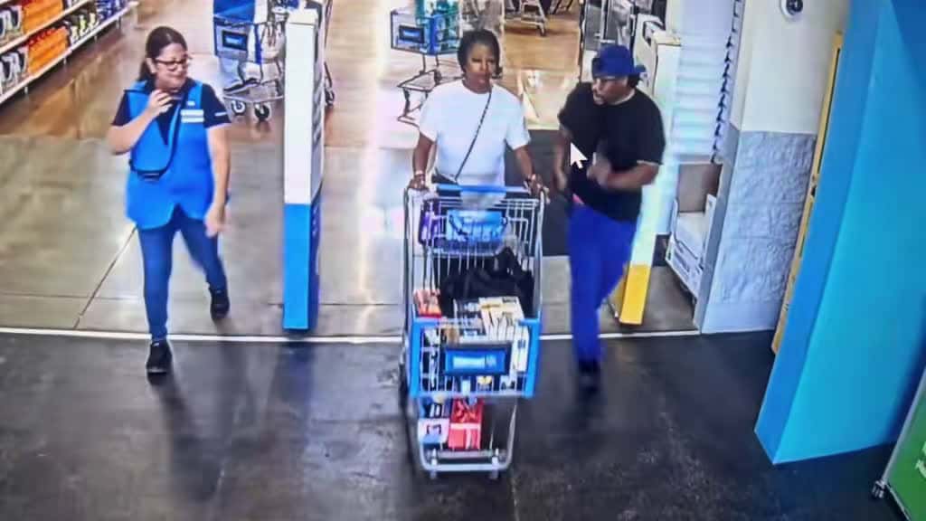 Cover for Shoplifters busted on camera 😂 Caught red-handed—watch the moment they're caught! #shoplifting #caught #viral #crime