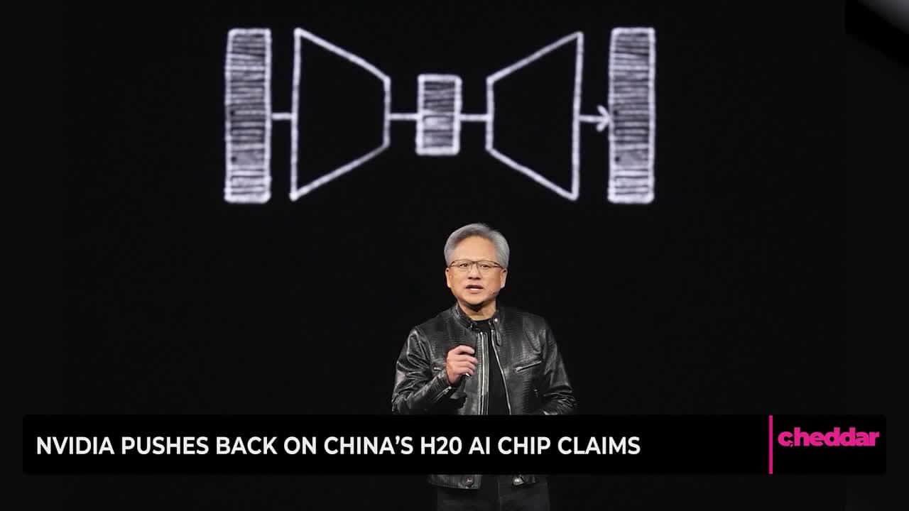 Cover for Nvidia Pushes Back on China's H20 A.I. Chip Claims