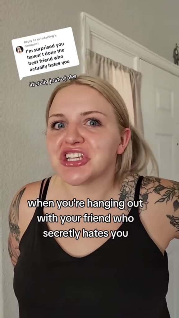 Cover for You biggest hater #friends #fakefriend #skits  created by hannah.grabau with hannah.grabau’s original sound