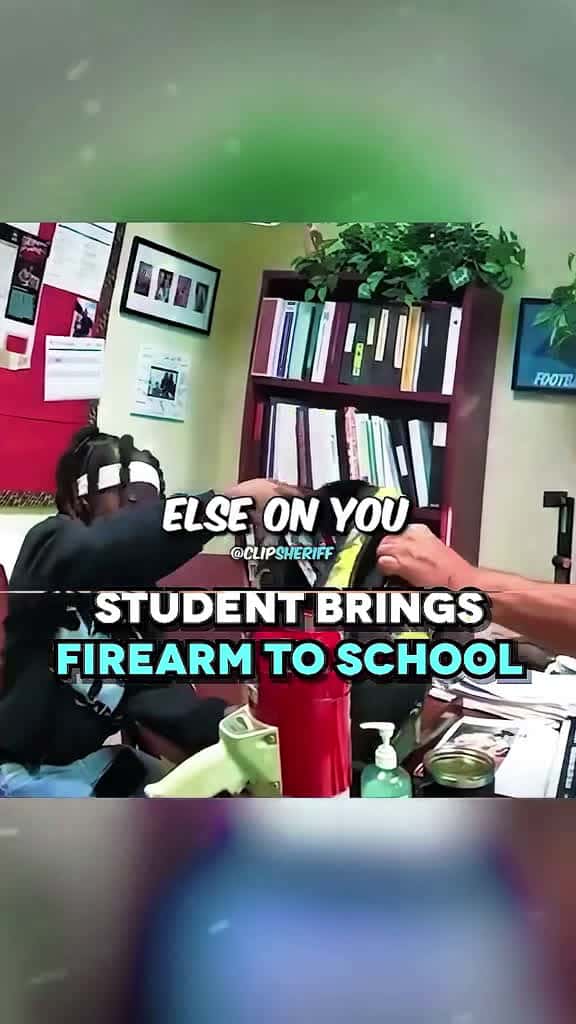 Cover for Student Brings Firearm To School