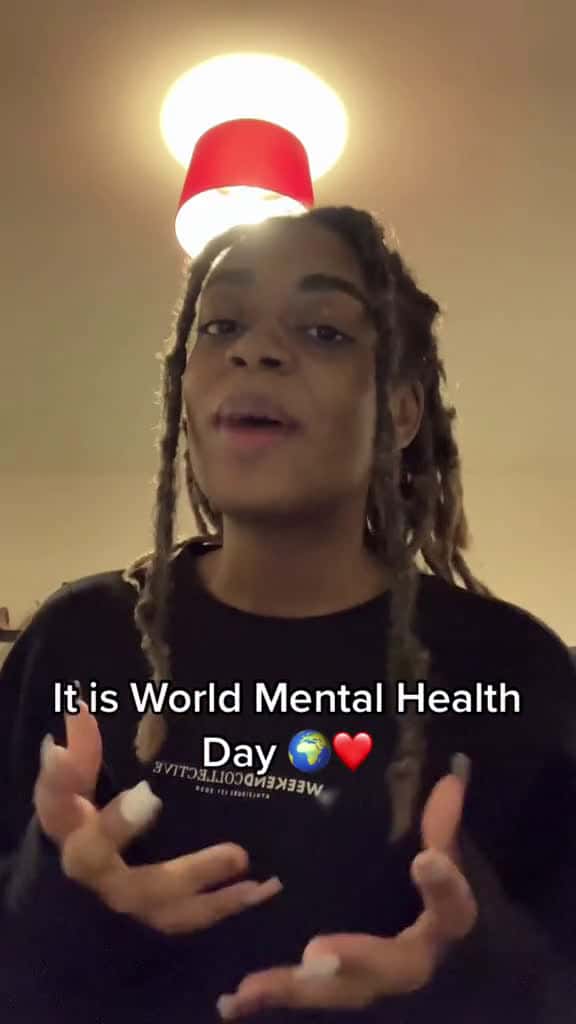 Cover for World Mental Health Day Make mental health and well-being for all a global priority worldm 90213 #followMe