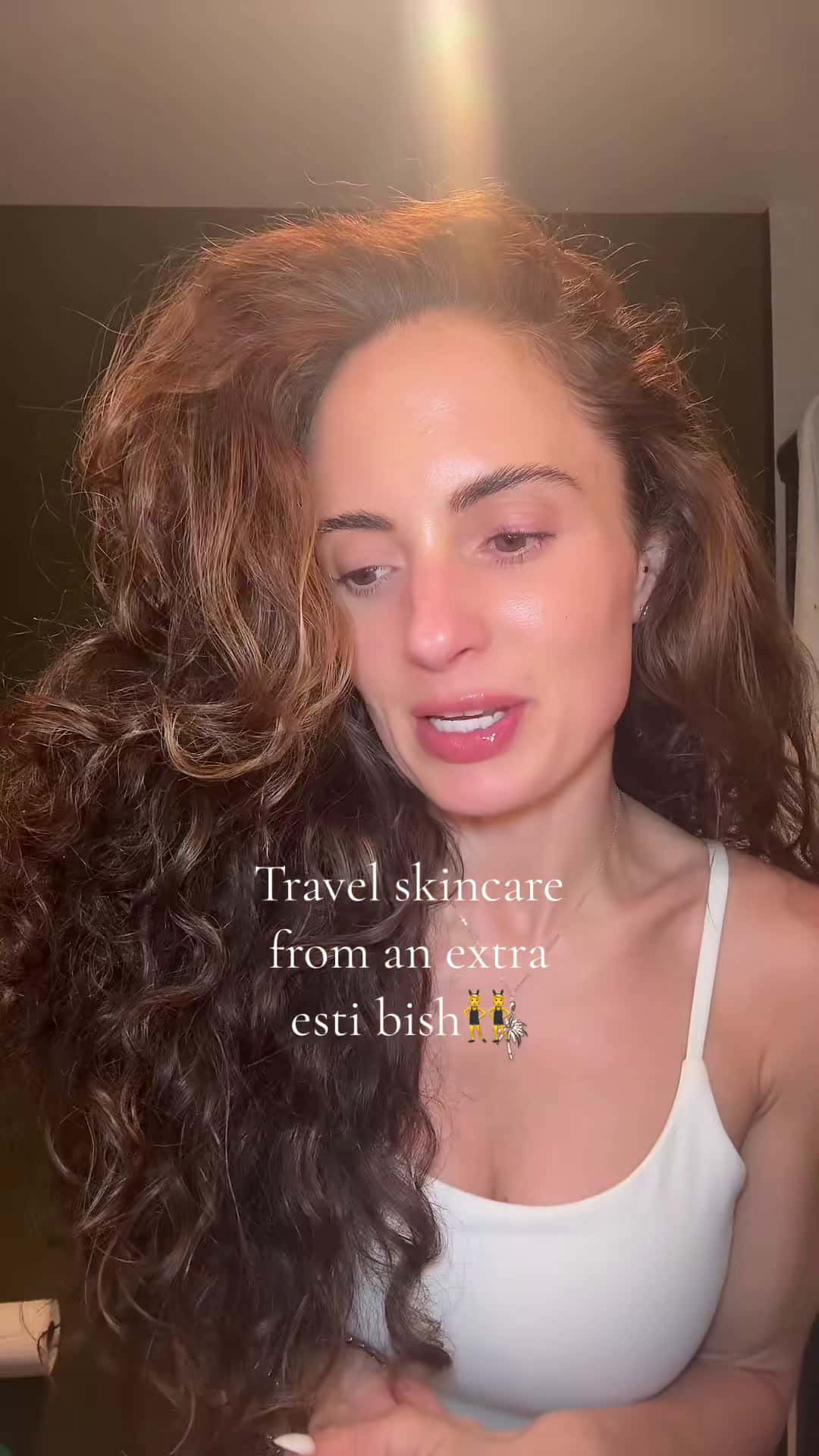 Cover for Always bring my led face mask too… my skincare has its own suitcase.. no joke.. ill post more #travelskincare #skincaretiktok #antiagingskincare #agingwell #over40club T#over30club #glowyskin #koreanskincare #glassskin
