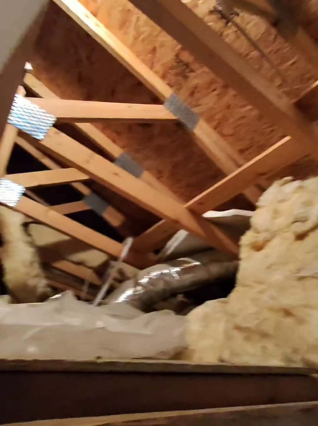 Cover for Attic POV prt1 #plumbing #work #worklife #meta #raybans #raybansunglases 