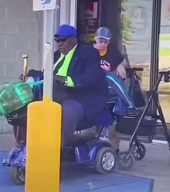 Cover for Me and my babe  hilarious humor funny funnyvideos mobilityscooters 72294 #ilovescoopz