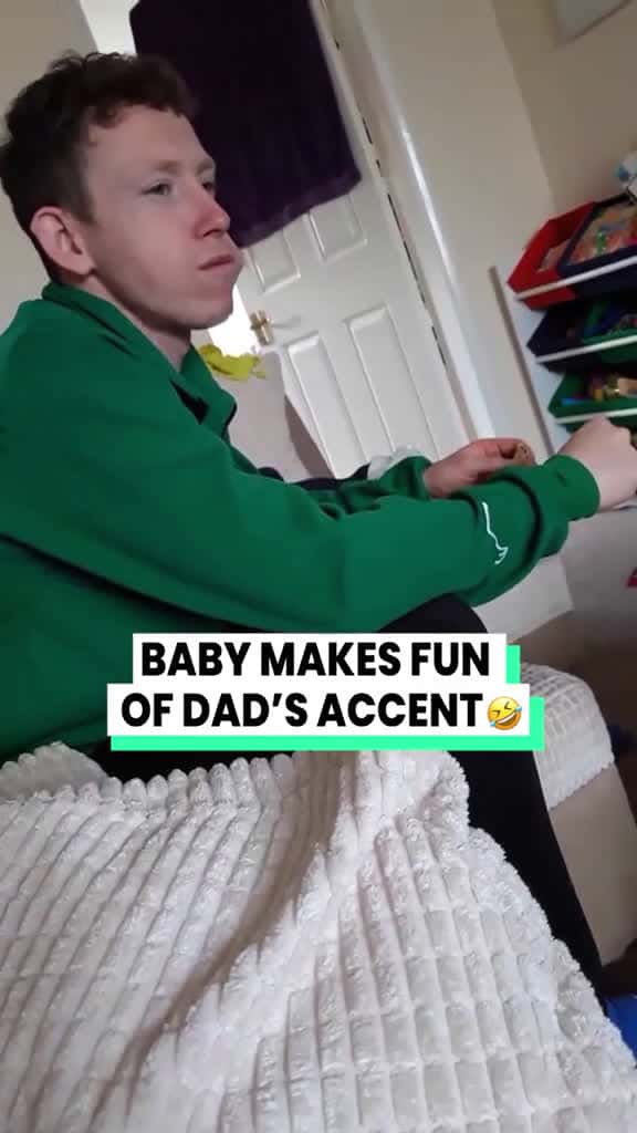 Cover for The North-South divide caught on camera 😭 (@theseymourfamily) #parenting #kidsbelike #accent #funnybaby #dadsoftiktok created by It's Gone Viral with It's Gone Viral’s original sound - It's Gone Viral