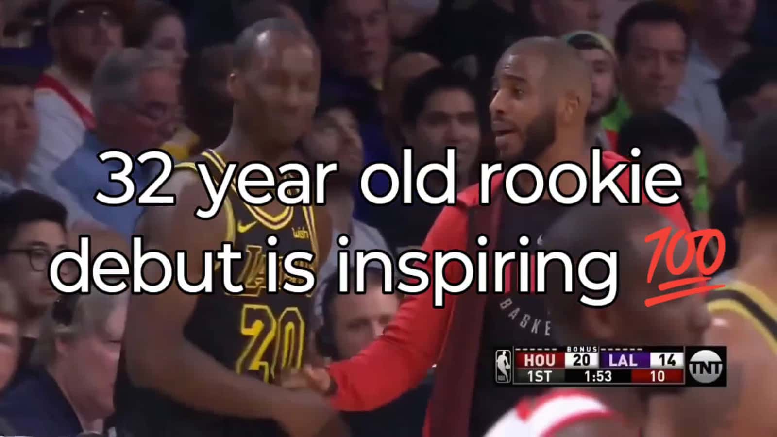 Cover for 32 year old rookie debut is inspiring #nba #nbabasketball  #inspiration #OddlySatisfying