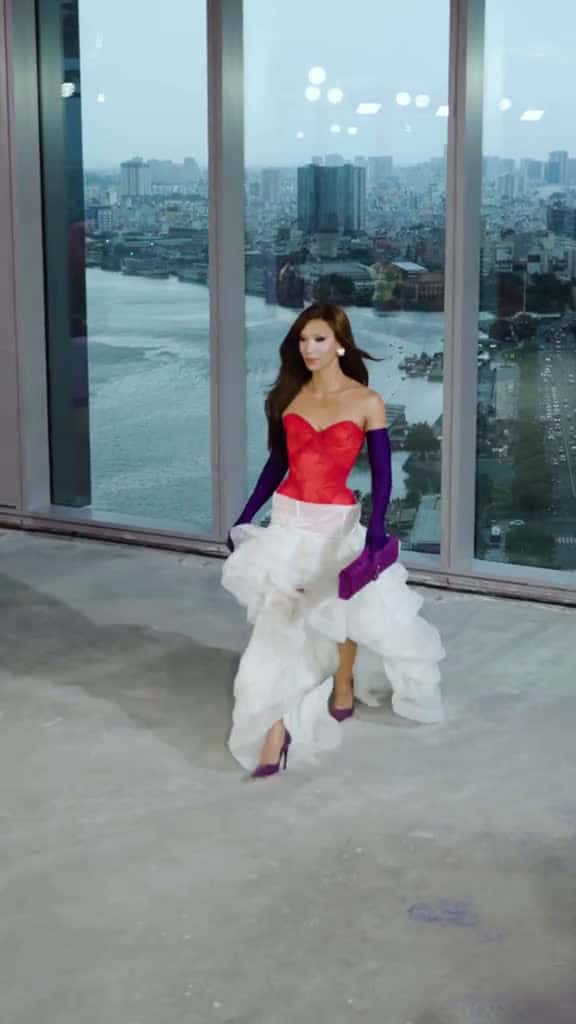 Cover for Congratulations @FancìClub on your first-ever runway show 🤍I love you so much—and what an honor to be the vedette and close this absolute dream.My first runway in Vietnam… and a night I’ll never forget 🇻🇳✨