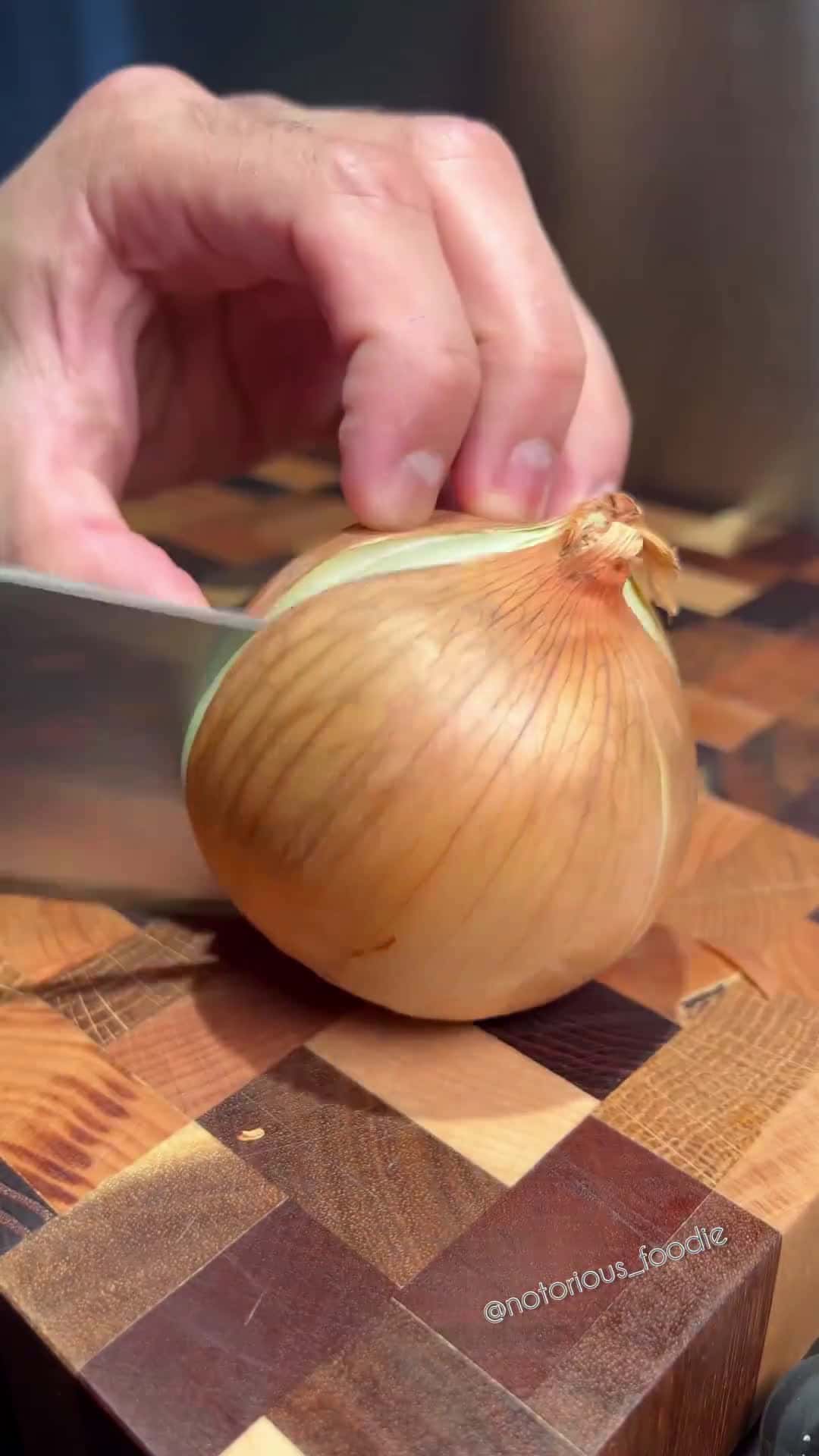 Cover for Home Cooking Sessions Carbones Spicy Vodka Pasta The most deliciously spicy, indulgent and addictive sauce Full recipe below - 1 Finely dice half a large white onion, slice on