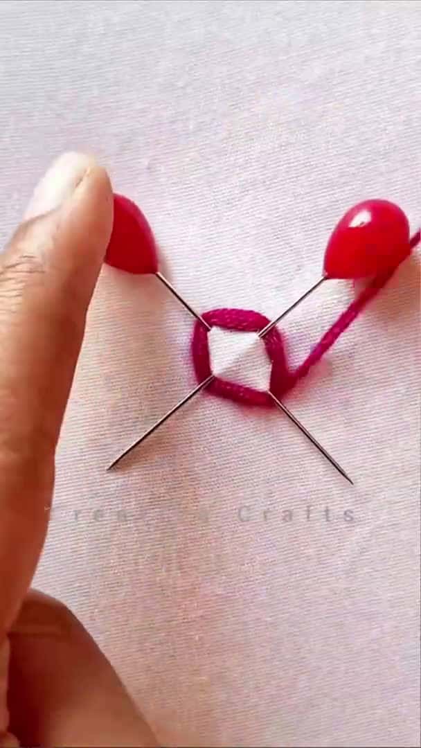 Cover for Amazing unique hand embroidery tips #shorts #embroidery #foryou #ytshorts_070 (2)