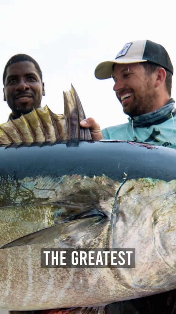 Cover for Extreme Saltwater Fishing #fishing #longervideos #1min #tuna #marlin #dorado 