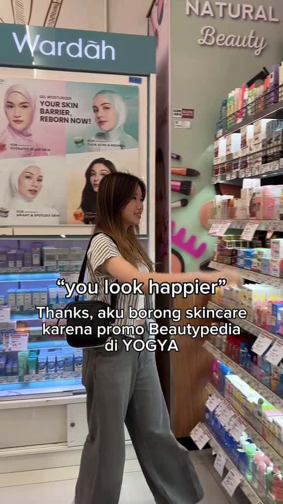 Cover for You look happier  Thanks soalnya YOmin abis belanja promo Beautypedia Gimana ngga 06501 #shortvideosscoopz