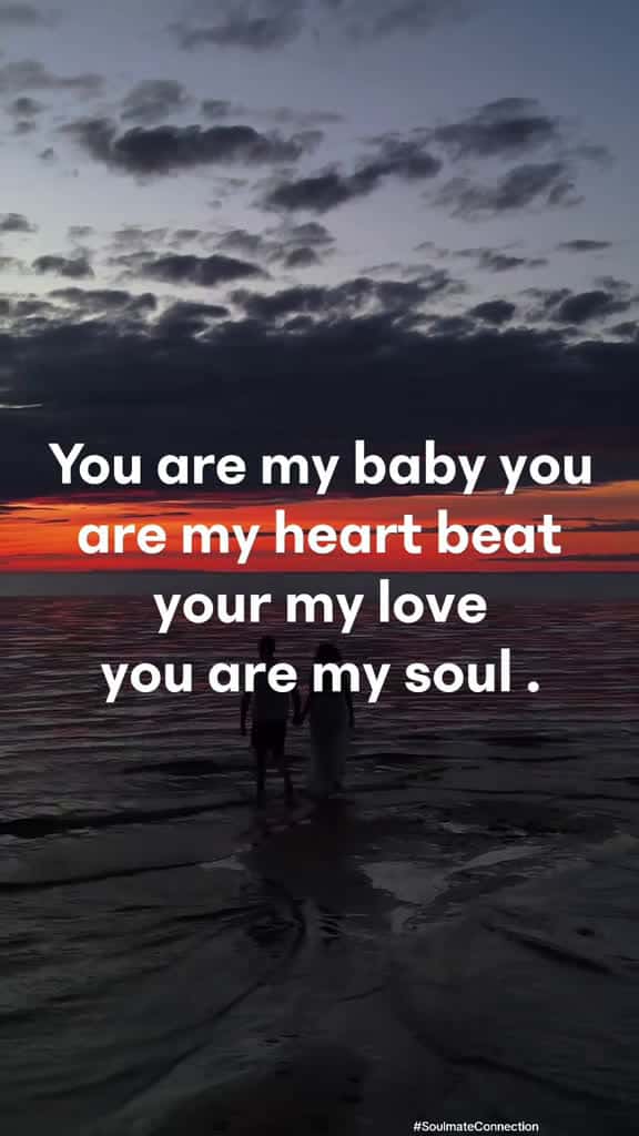 Cover for You are my baby. You are my heartbeat. You are my love. You are my soul. Loving you feels 08606 #nicevideo