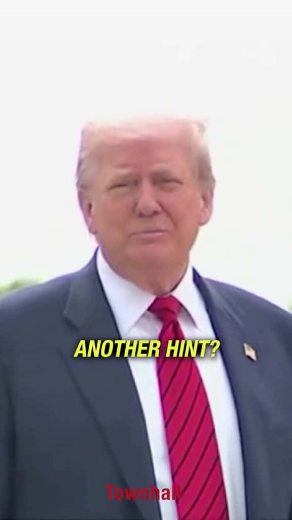 Cover for President Trump cracks jokes on the White House roof while talking about renovating and missiles! 😂🇺🇸 #WhiteHouse #Trump #ViralMoment