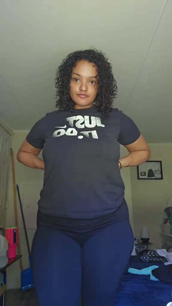 Cover for Fit check turned into body check. 🤣  1 month postpartum tomorrow! time is Flying by!  created by GennaWithA_G_ with ame’s Calm background music with acoustic guitar and saxophone(1288148)