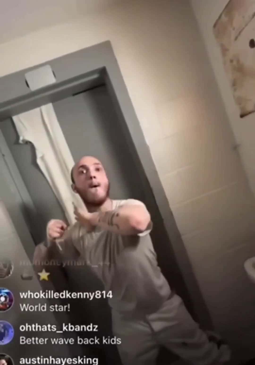 Cover for what these tweakers be on? #reels #prison #knife #caughtoncamera #scoopz #scoopzreels #fyp #foryoupage #shorts #stab #police #