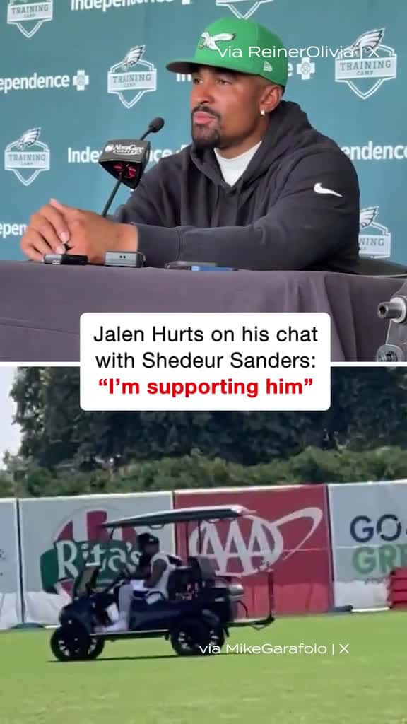 Cover for Jalen Hurts & Shedeur Sanders: Rising Stars Unite