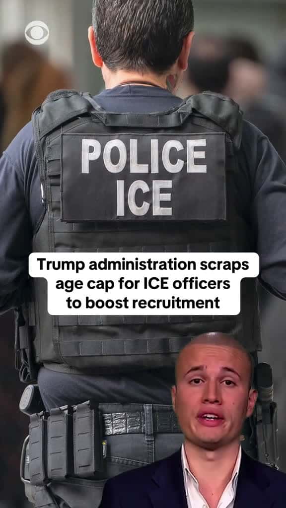Cover for ICE is hiring 10,000 new agents under a Trump administration push to ramp up deportations, offering $50K bonuses and lifting age caps to fill the ranks. #news #ICE #ICEagents #immigration #trump #migrants #deportation #police  ...