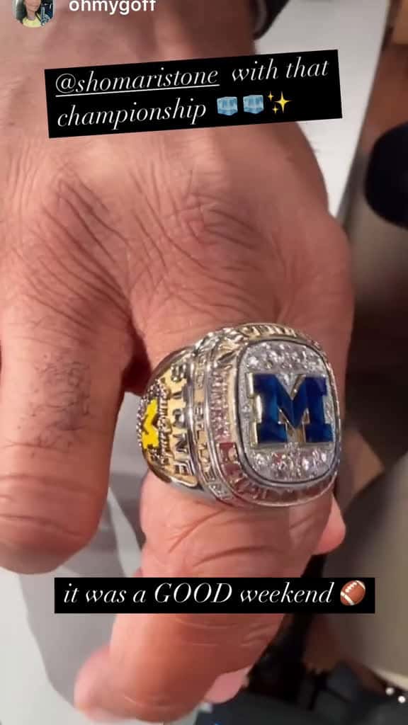 Cover for GoBlue Michigan defeats Ohio State in Columbus winning the past four times in a row. I m s 55246 #america