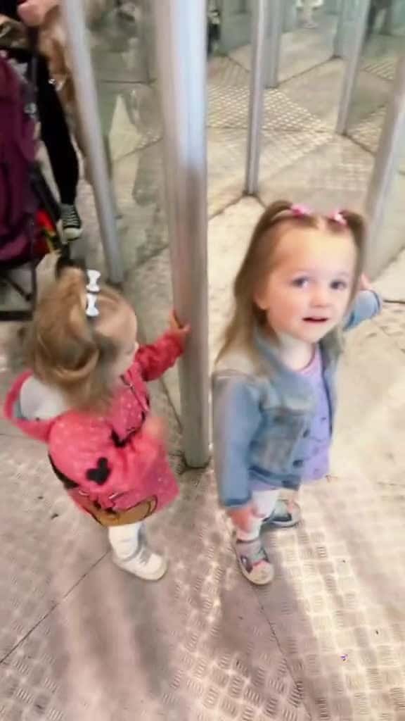 Cover for Baby hurt by glass maze#baby #babyvideos #fyp #usa #tiktok