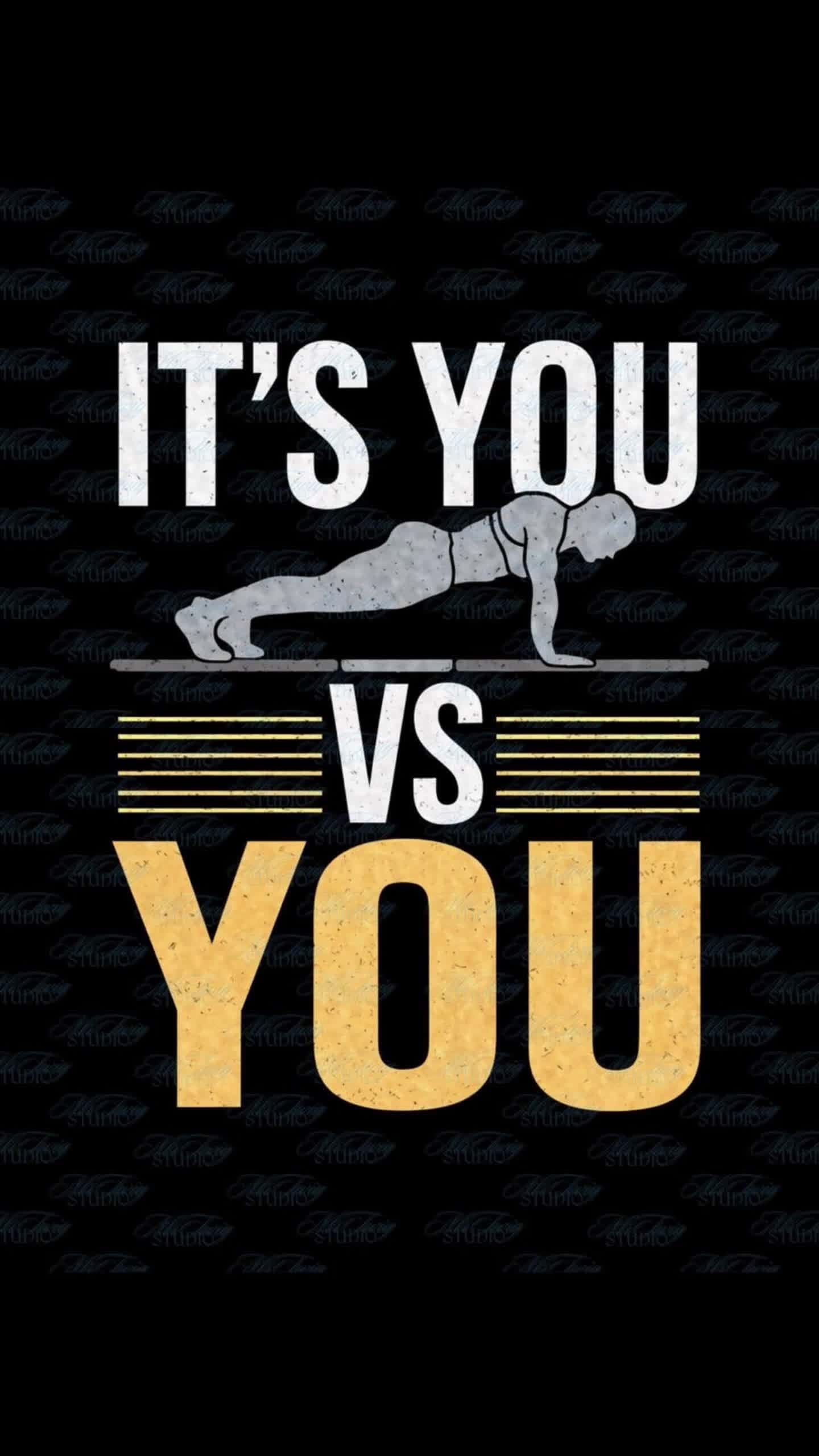 Cover for It’s you vs you