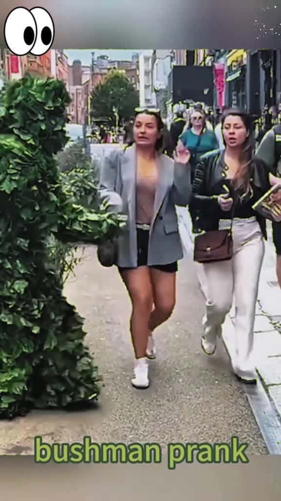 Cover for Bushman prank tiktok fyp prank funny 53183 #shortvideosscoopz