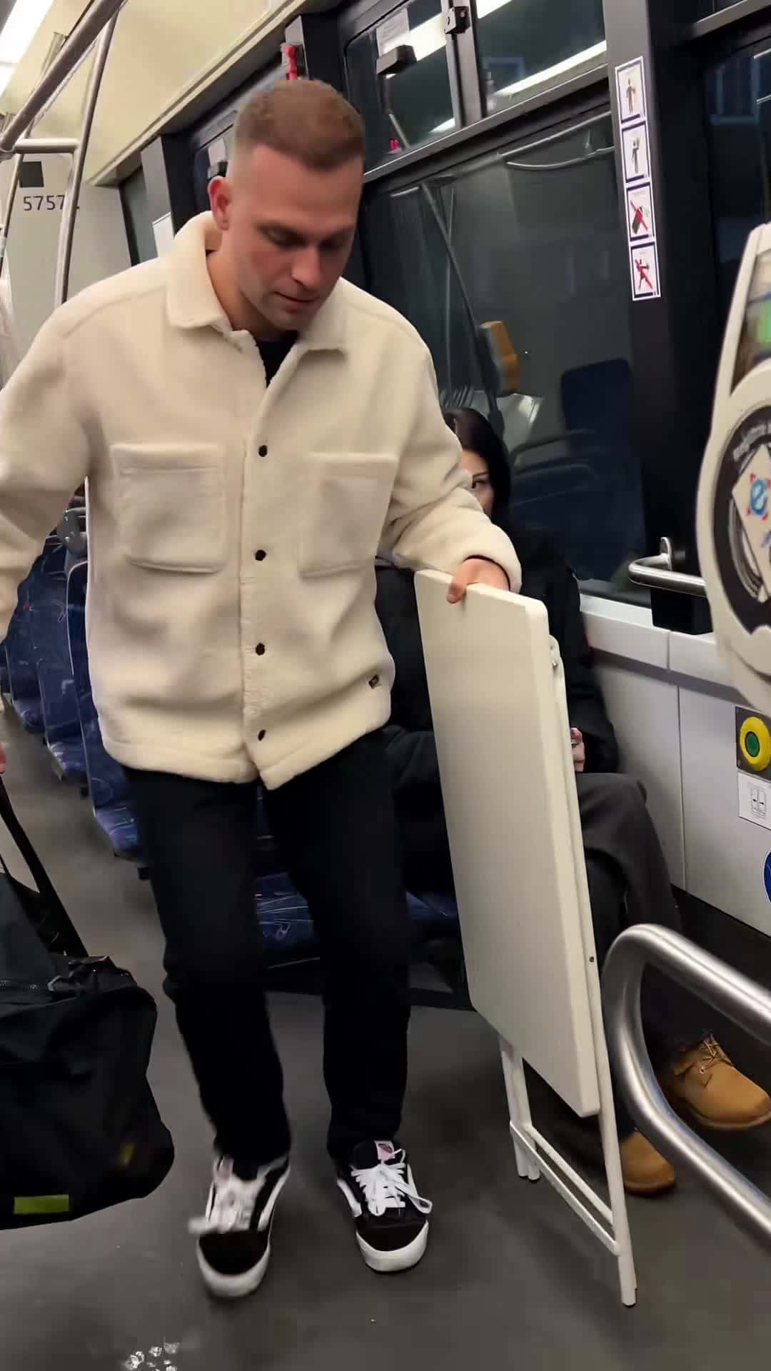 Cover for #FirstVideoChallenge I rented a tram for a date 