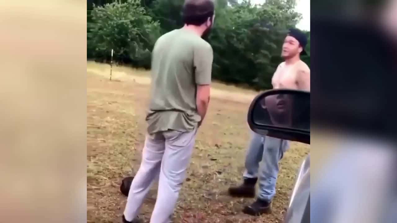 Cover for Guy headbutts car then gets knocked out!! #creatorsearchinsights  #caughtoncamera  #fight  #fyp