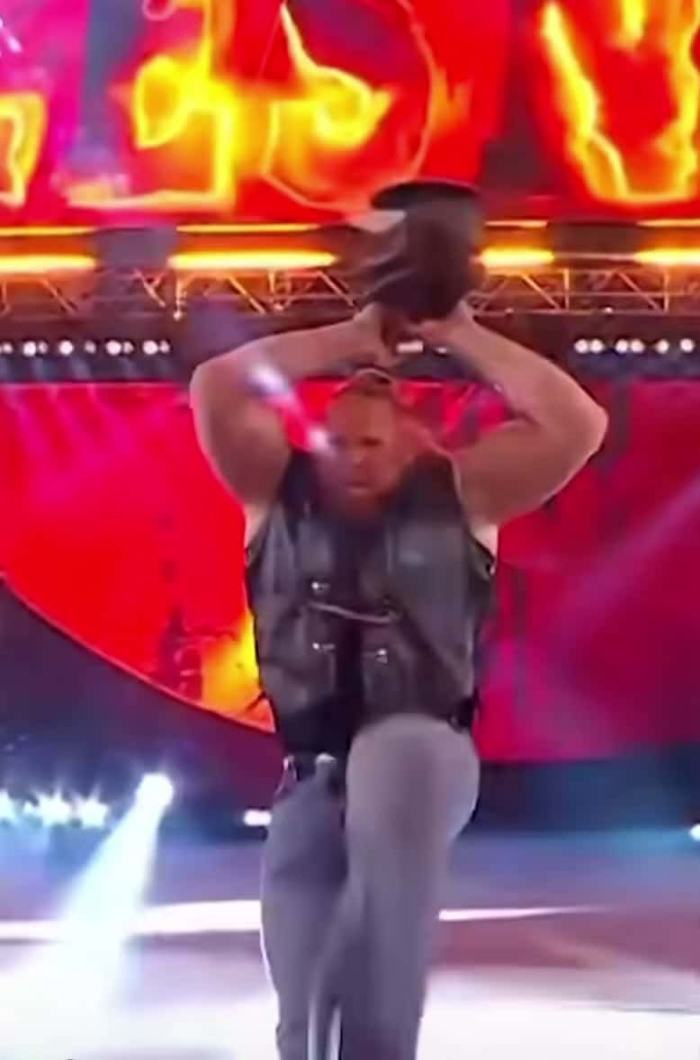 Cover for Brook Lasnar Returned to summer slam ppv