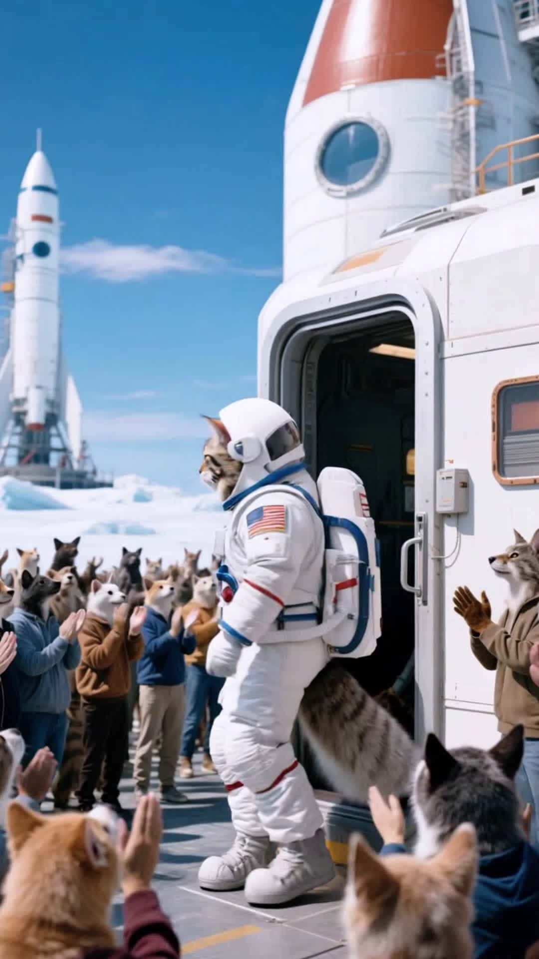Cover for Corgi Pup Hijacks Rocket to Space… But Dad Pays the Price #ai #dog #drama