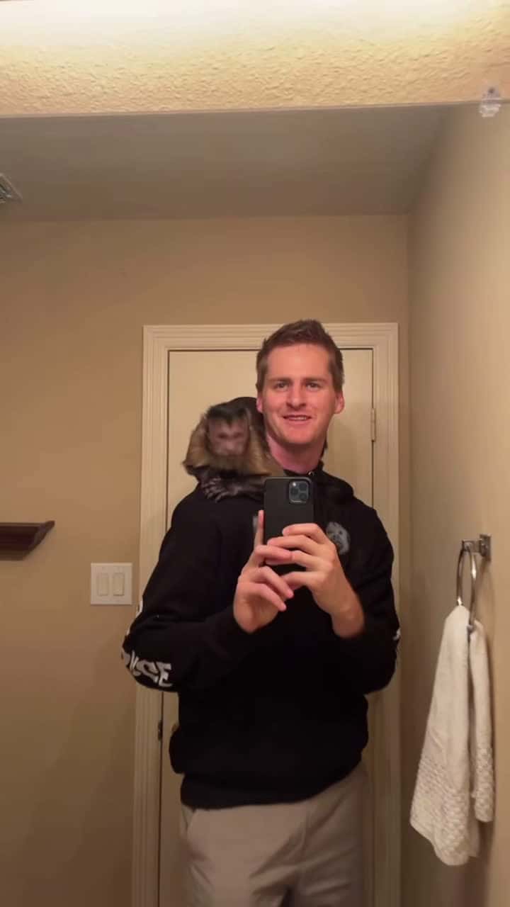 Cover for #teobestfriendsinaroom 😅🐵 #monkey #theymightkiss