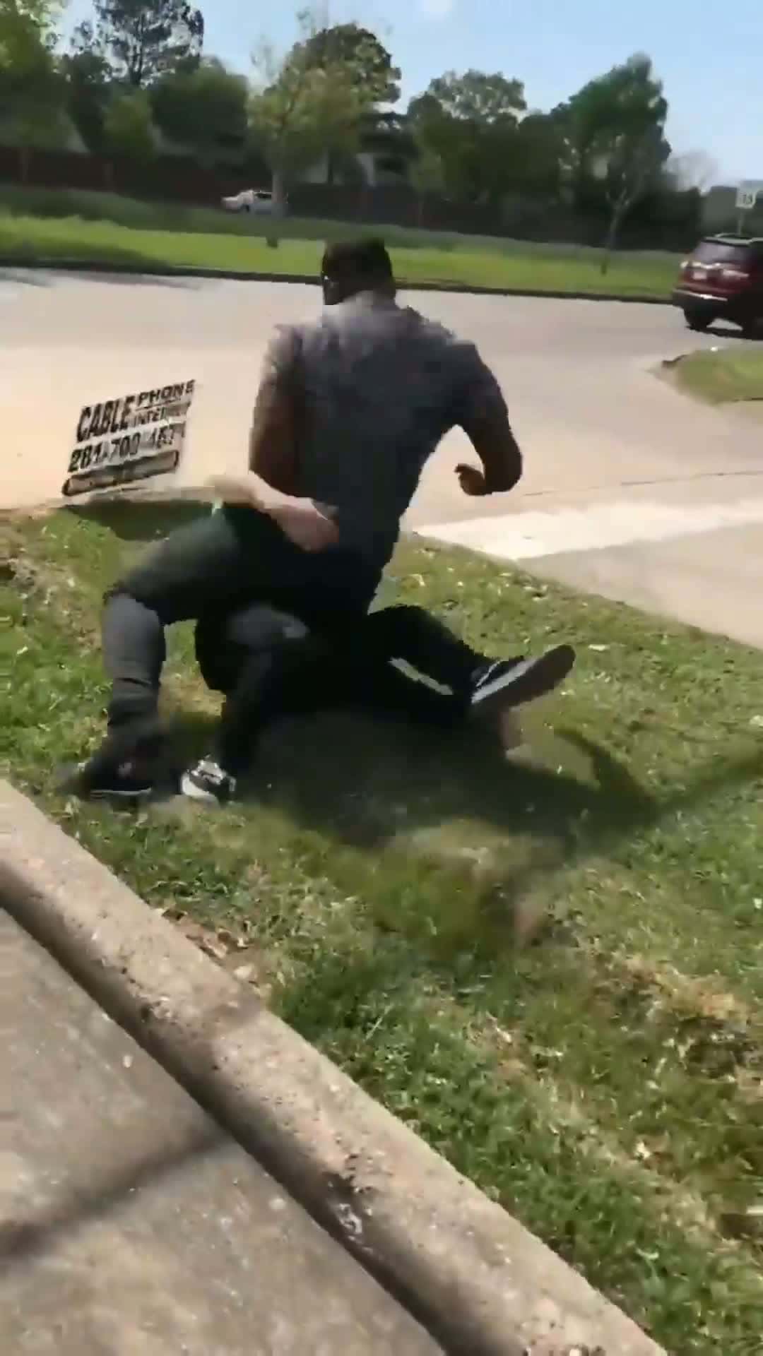 Cover for  Sassy black Texan teaches retard a lesson (crisp jaw-breaker) 