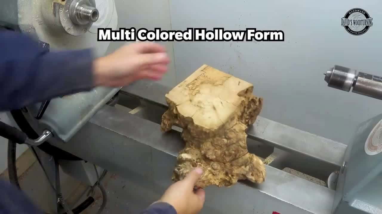 Cover for Woodturning with a Unique technique - Black Locust BURL