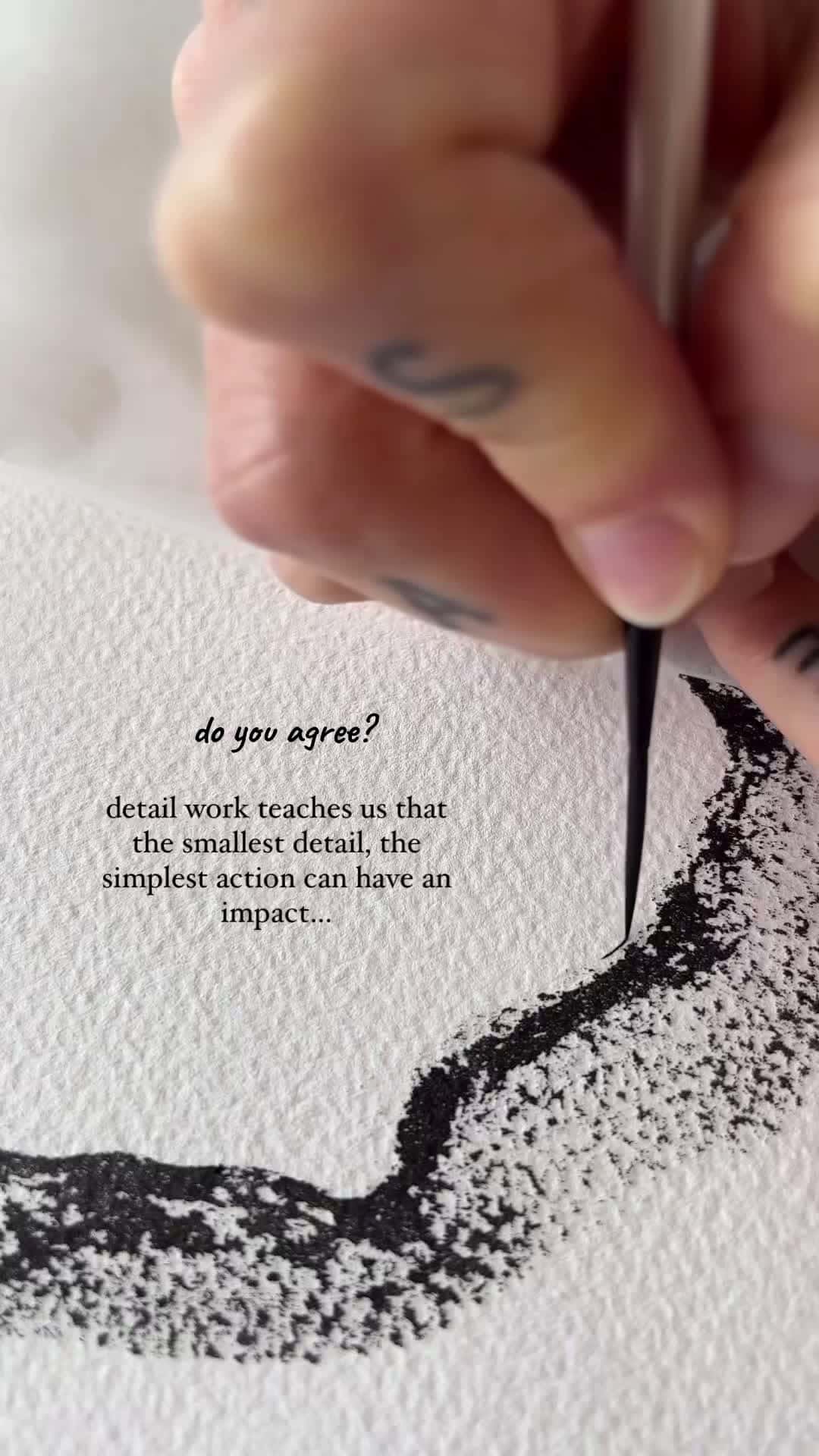 Cover for do you?? i love my details and the journey🤍#arttok #painting #artist #artprocess #myart #robertaboffo