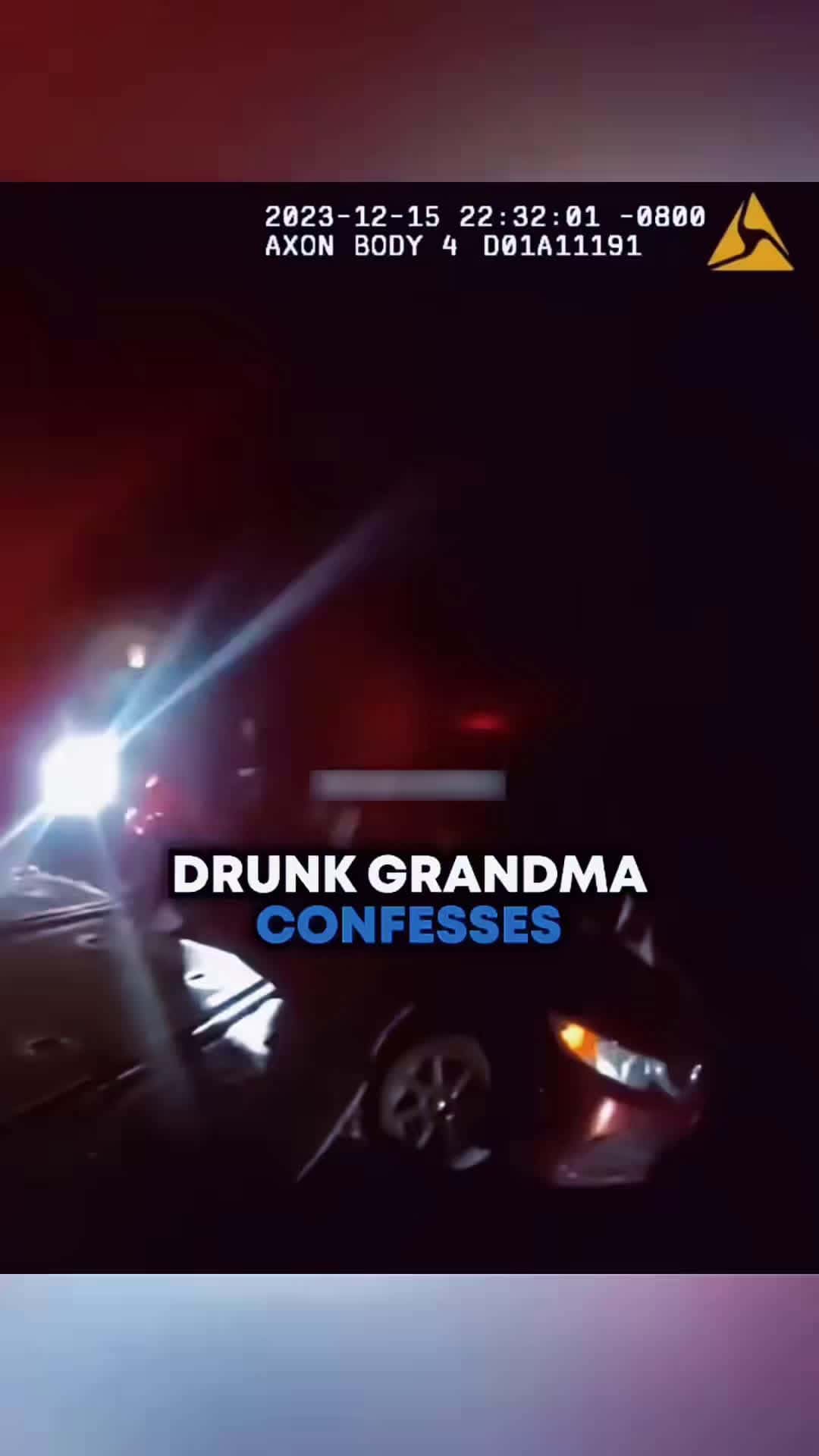 Cover for #CaughtOnCamera grandma confesses to police