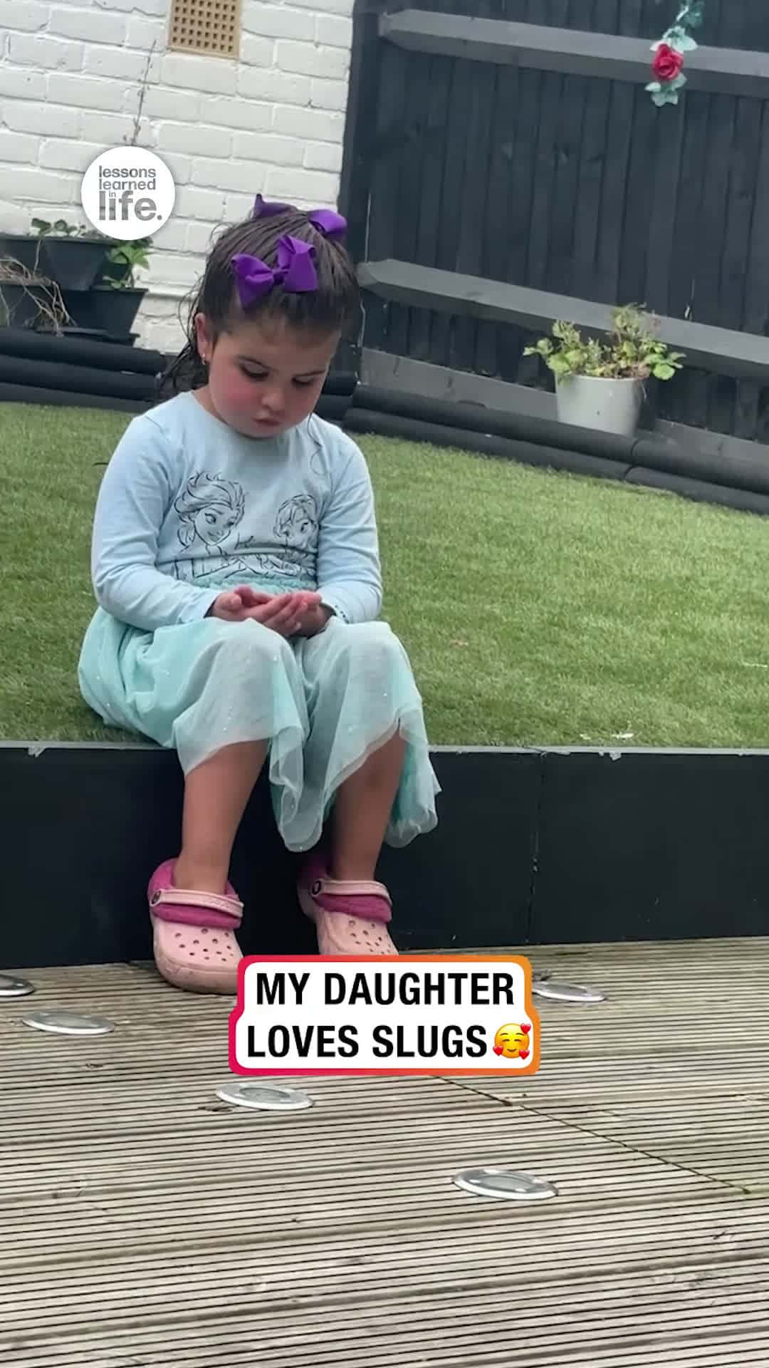 Cover for #TooFunnyToScroll My daughter loves slugs