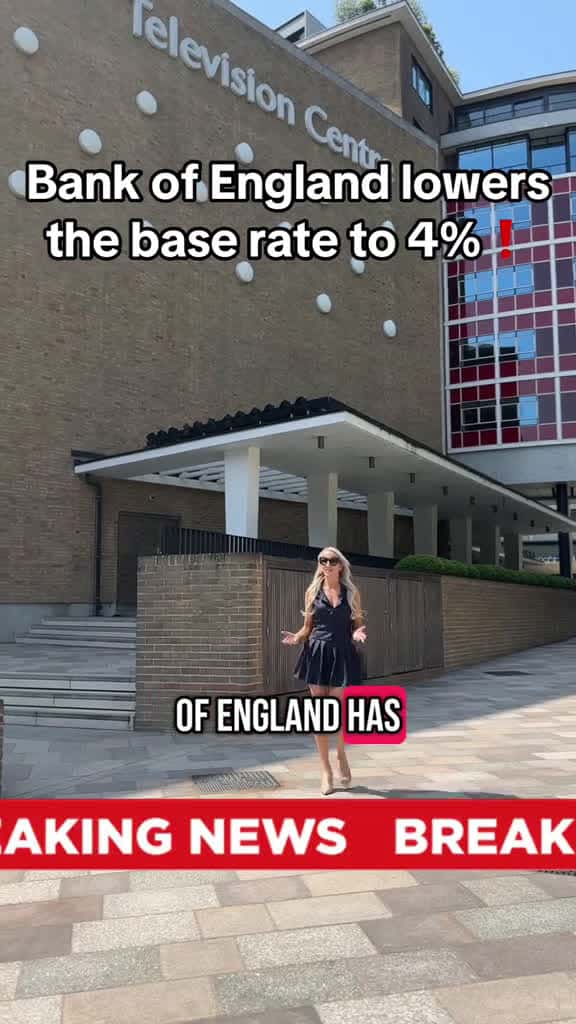 Cover for BREAKING: Bank of England cuts base rate to 4%! 📉 What does this mean for your mortgage and payments? Find out how the rate change could save you money and what to do next. #BankOfEngland #InterestRates #MortgageAdvice