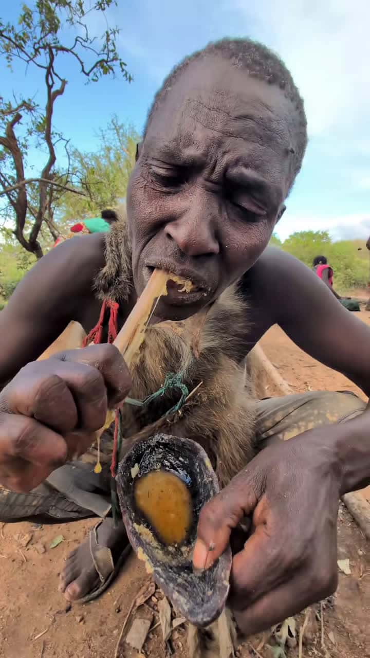 Cover for Wow,,??‼️😊It's delicious food 😋beautiful day ❤️😋 Enjoy Oldman Food#animals #african