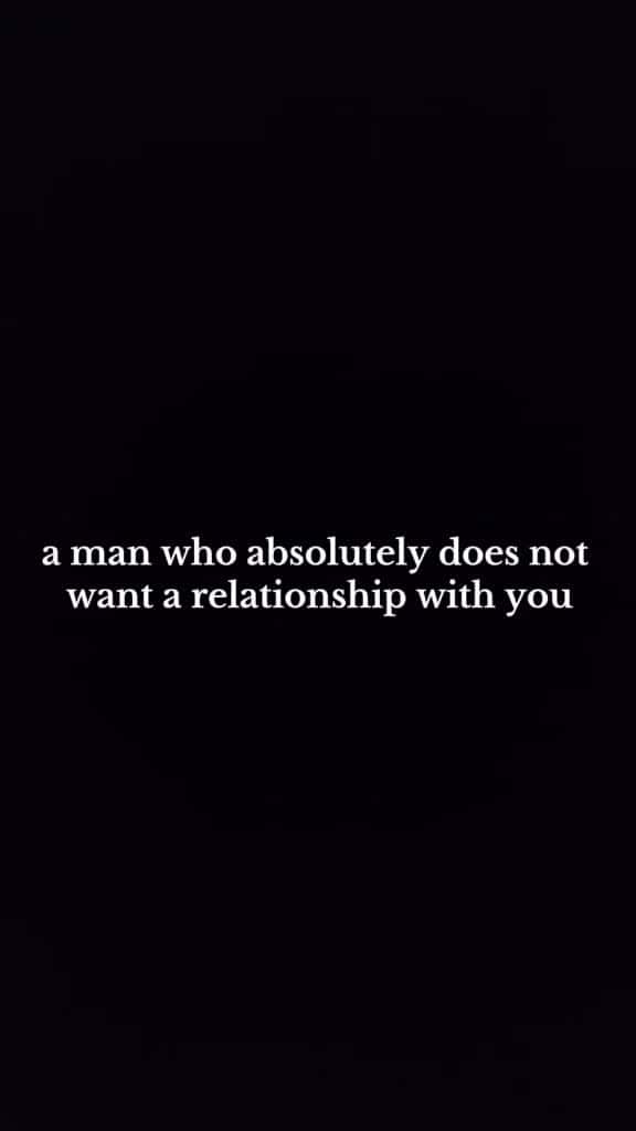 Cover for A Man doesn t Want a Relationship With you . . women lifetips foryoupage life lovequotes L 16022 #nicevideo