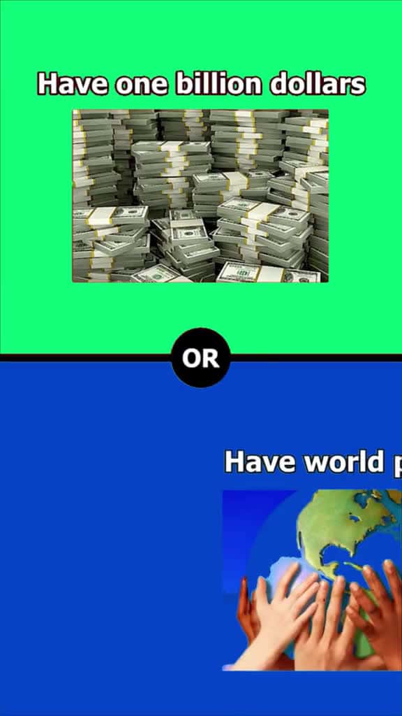 Cover for Pick one #wouldyourather #chooseone #pickone #game #quiz #fun #wouldyouratherquestions