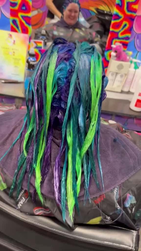 Cover for ManicPanicNYC hairdye haircolor hairdresser hairartist hairstyles mermaidhair uni 12321 #followMe