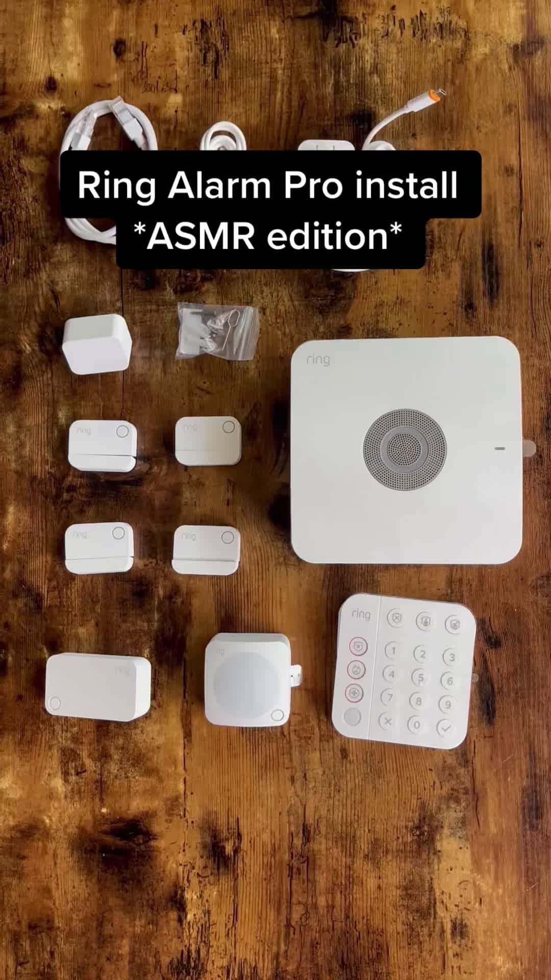 Cover for #CaughtOnCameraInstalling Ring Alarm, but make it ASMR. Ring Alarm Pro may not be available in some markets outside of the US