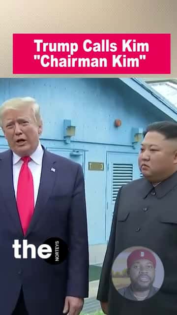 Cover for Trump Refers to Kim as ＂Chairman