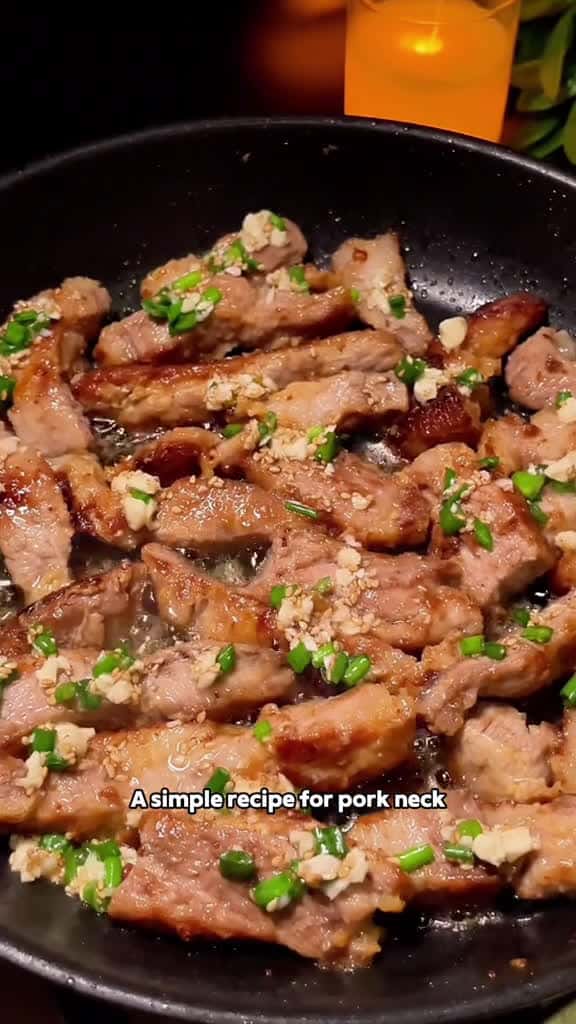 Cover for A simple recipe for pork neck Recipe simplerecipe pork cooking Foodie EasyRecipe 11358 #trend