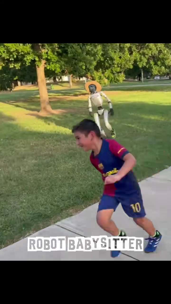 Cover for Running  With Robot#scoopz #fyp #trending #foryou 