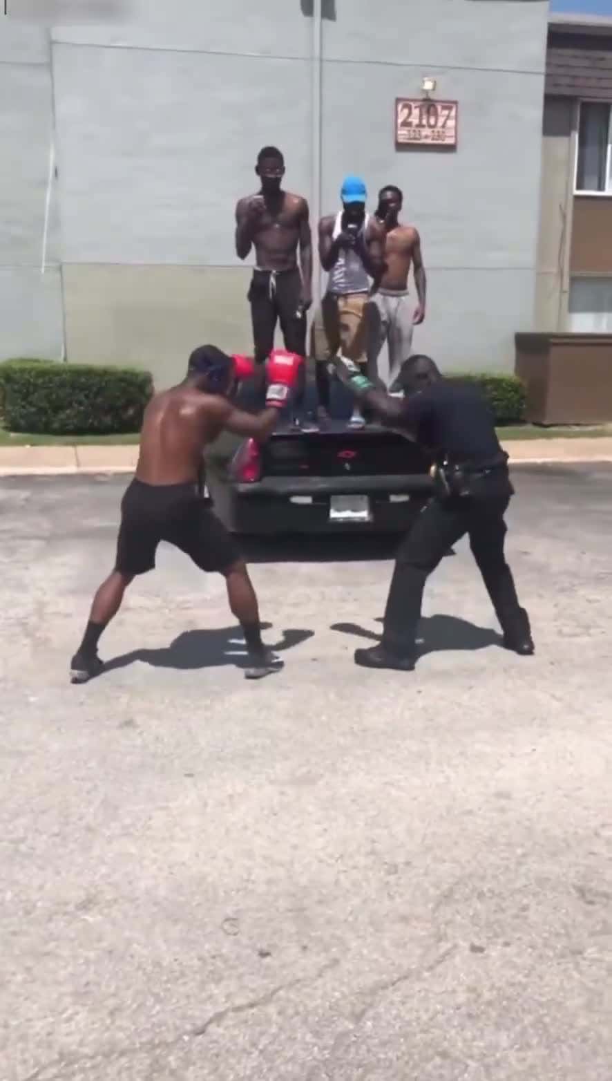 Cover for #wow #crazy #fight #police #policeofficer #trending