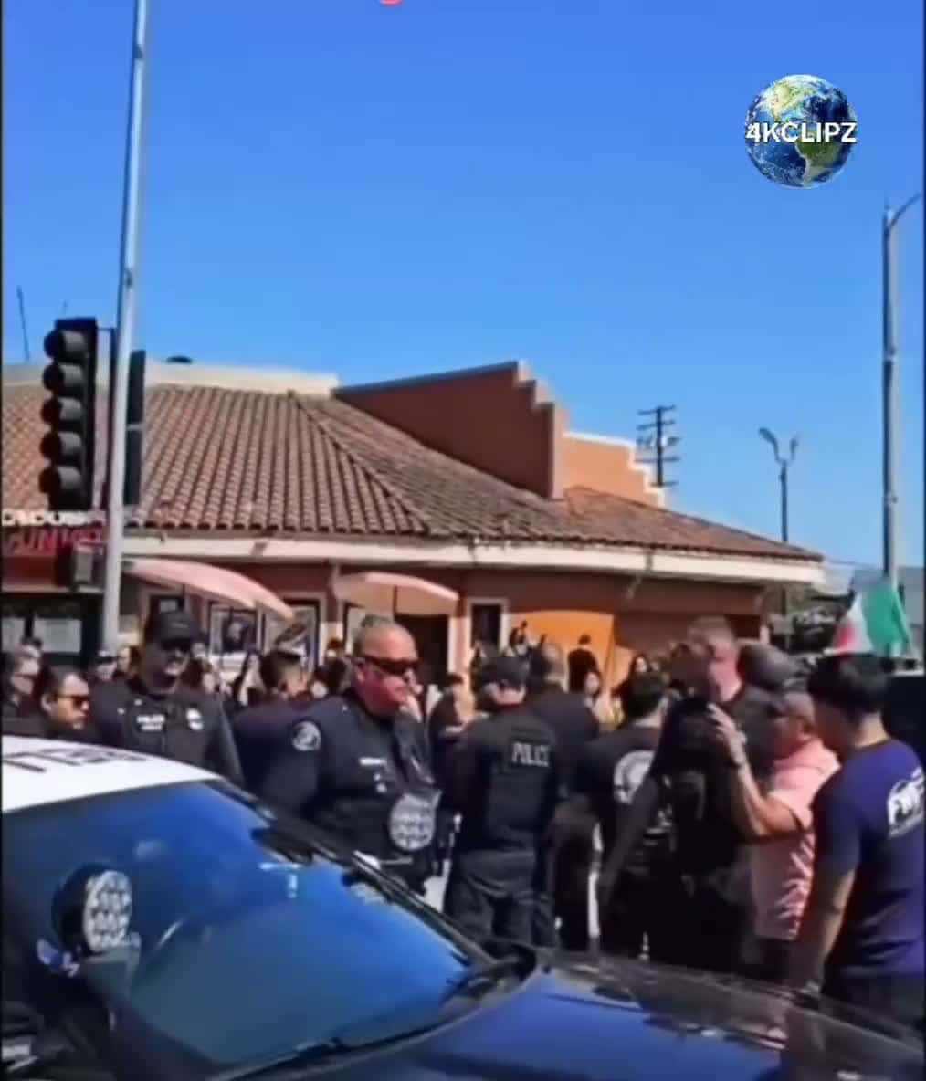 Cover for  Yesterday regular people, Bell City Police, neighborhood gangs, and the Bell City Fire Department all worked together to kick ICE out of Bell City California