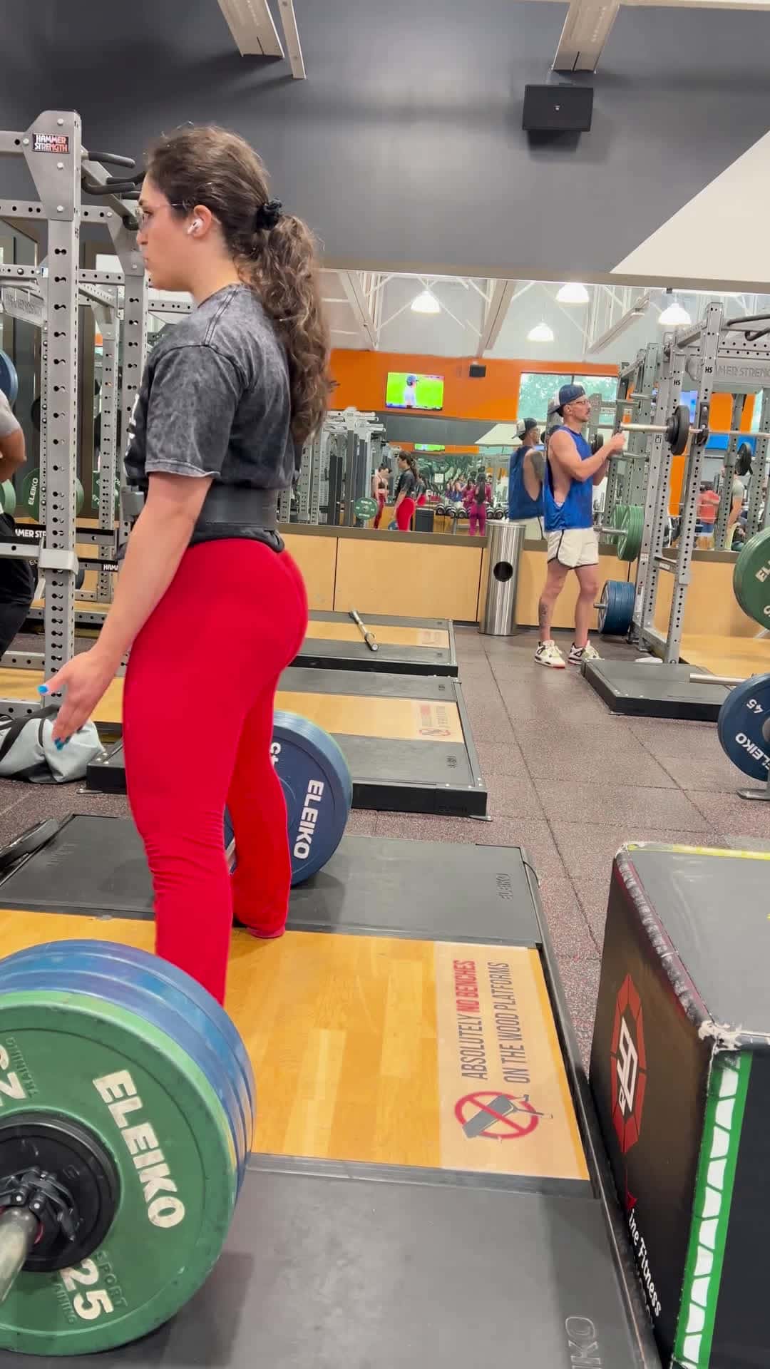Cover for Crushing a 375x3 Sumo Deadlift set! 💪 #deadlift #sumodeadlift #powerlifting #gym