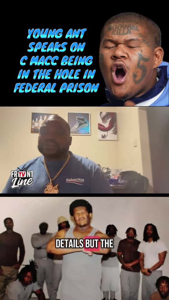 Cover for C-MACC has been placed in the hole while in federal custody. No details, but this could be serious. #Frontlinetv #CMACC #FederalTime #PrisonNews #RapUpdate #FYP #ViralNews #FrontlineUpdate #BreakingNews